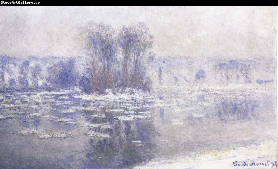 Claude Monet Floes at Bennecourt